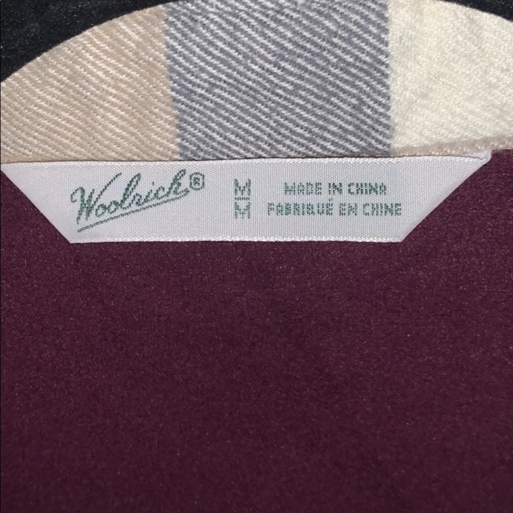 Wool rich flannel
